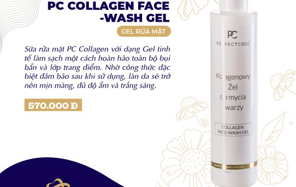 Collagen Face-wash Gel thấu hiểu làn da nhạy cảm!